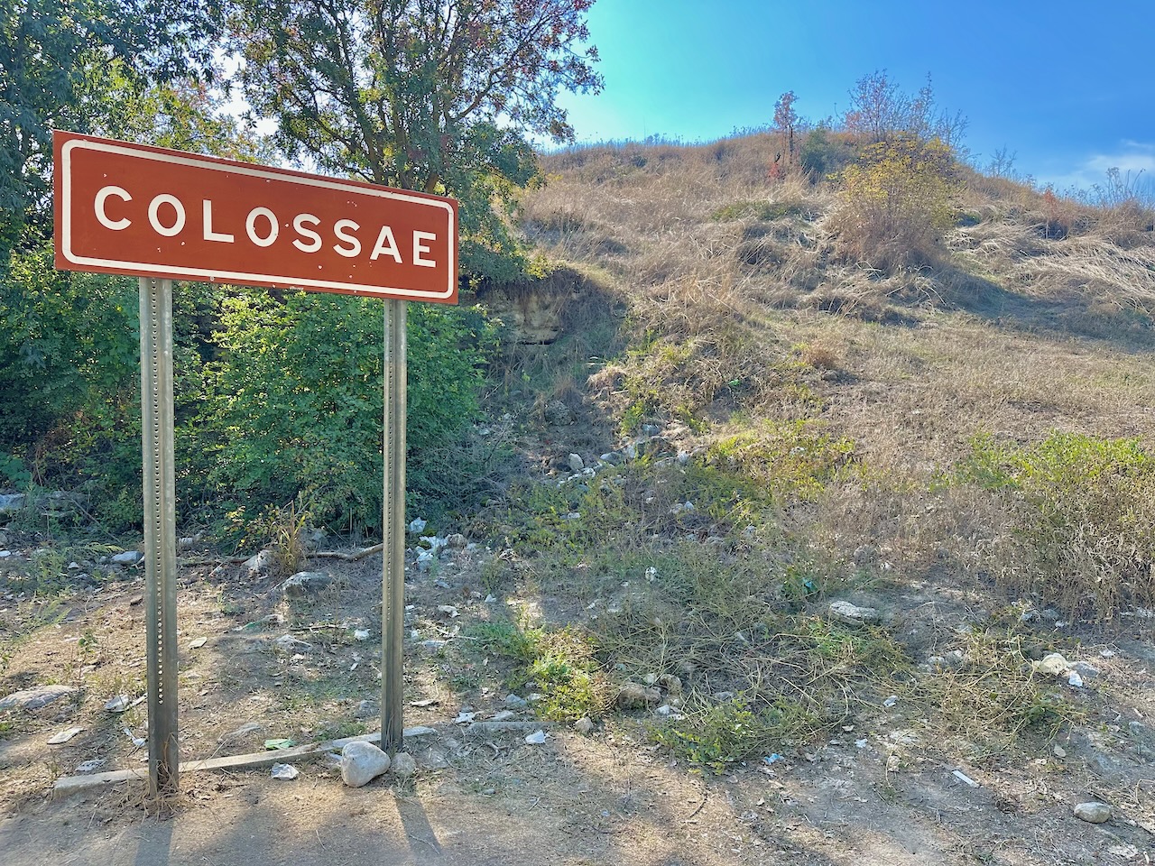 Colossae Turkey Oct 2025 Greece Turkey Tour John DeLancey