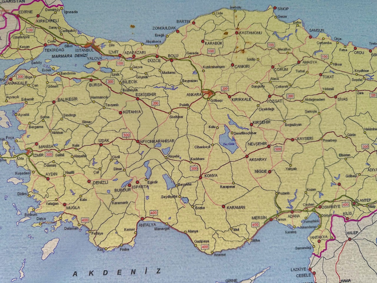 Map of Turkey Oct 2025 Greece Turkey Tour John DeLancey