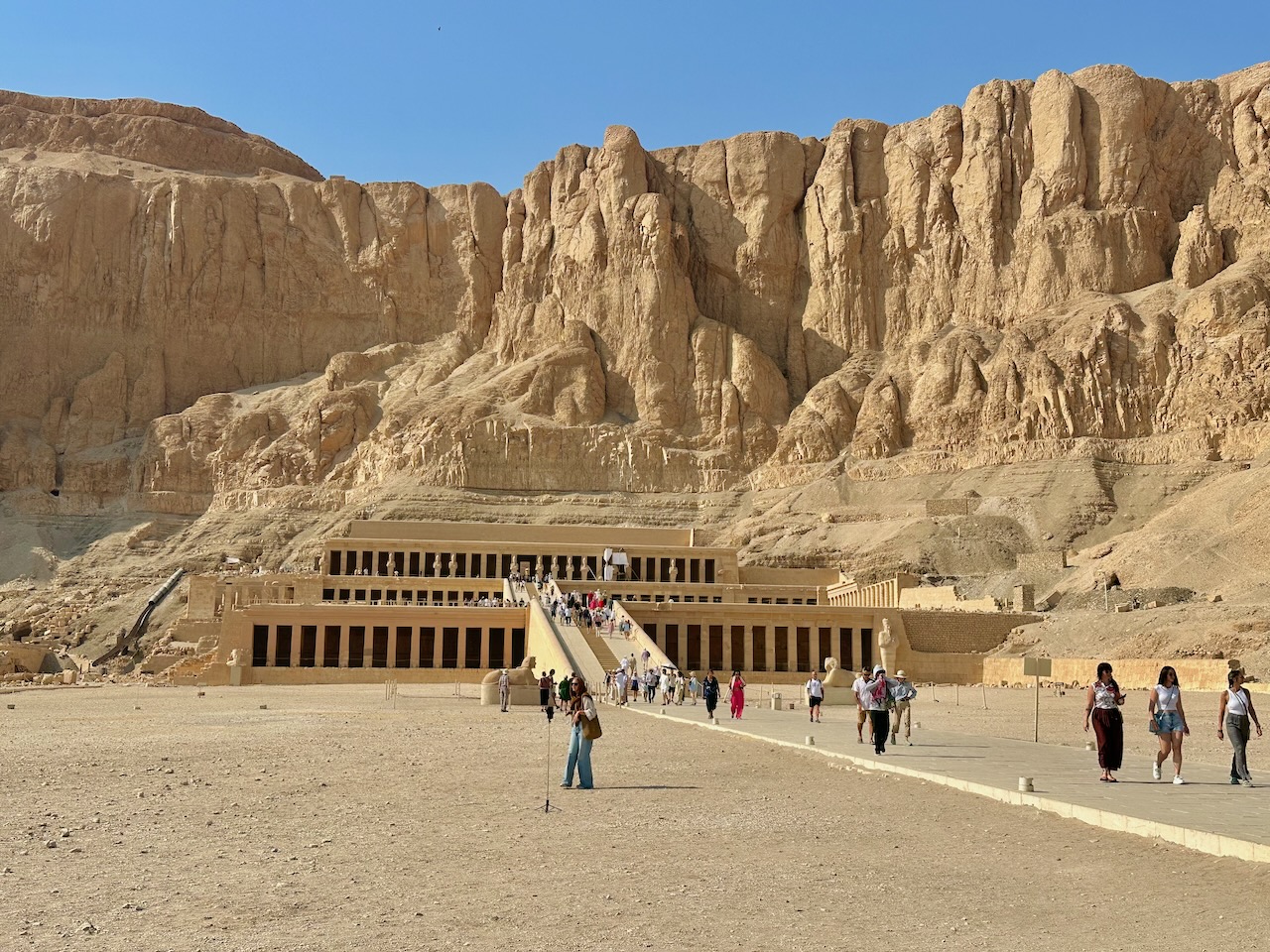 Temple of Hatshepsut Luxor Nov 2025 Egypt-Jordan-Israel Tour John DeLancey