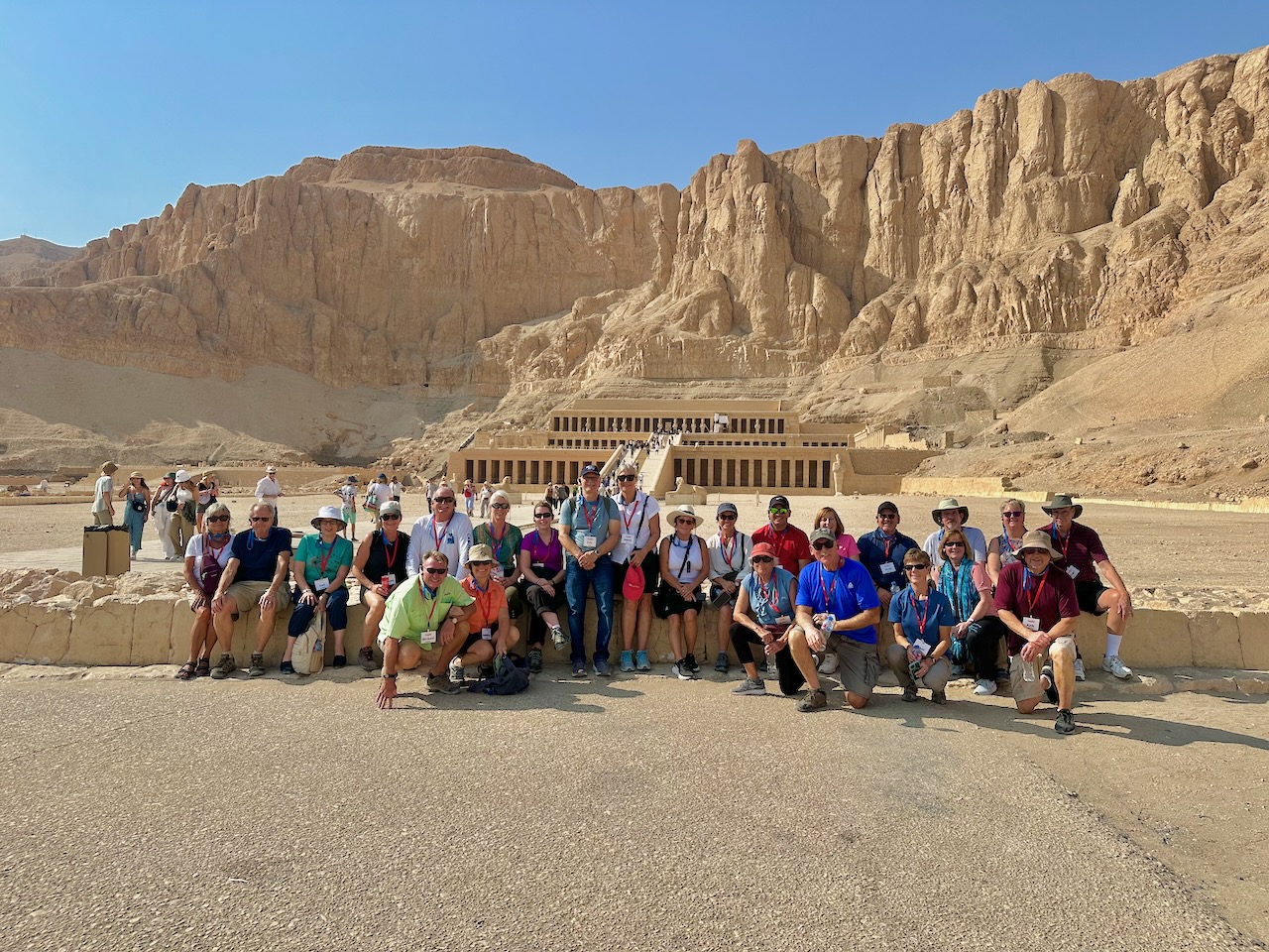 Temple Hatshepsut Luxor Nov 2025 Egypt-Jordan-Israel Tour John DeLancey