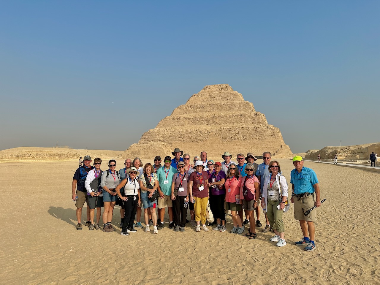 Sakkara Egypt Nov 2025 Egypt-Jordan-Israel Tour John DeLancey