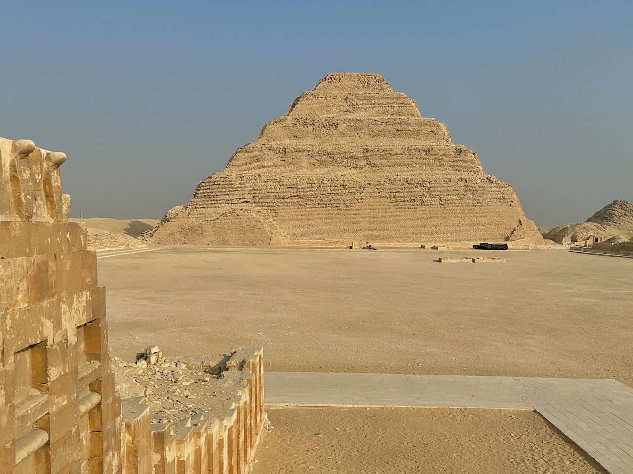 Sakkara Pyramid Egypt Nov 2025 Egypt-Jordan-Israel Tour John DeLancey