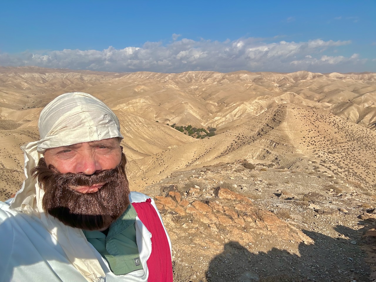 Wadi Qelt Judean Desert Nov 2025 Egypt-Jordan-Israel Tour John DeLancey