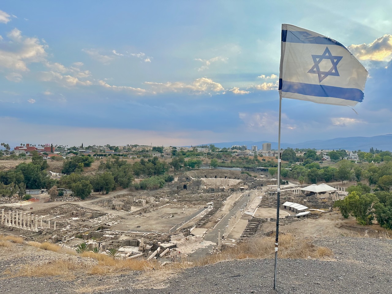 Beth Shean Nov 2025 Egypt-Jordan-Israel Tour John DeLancey