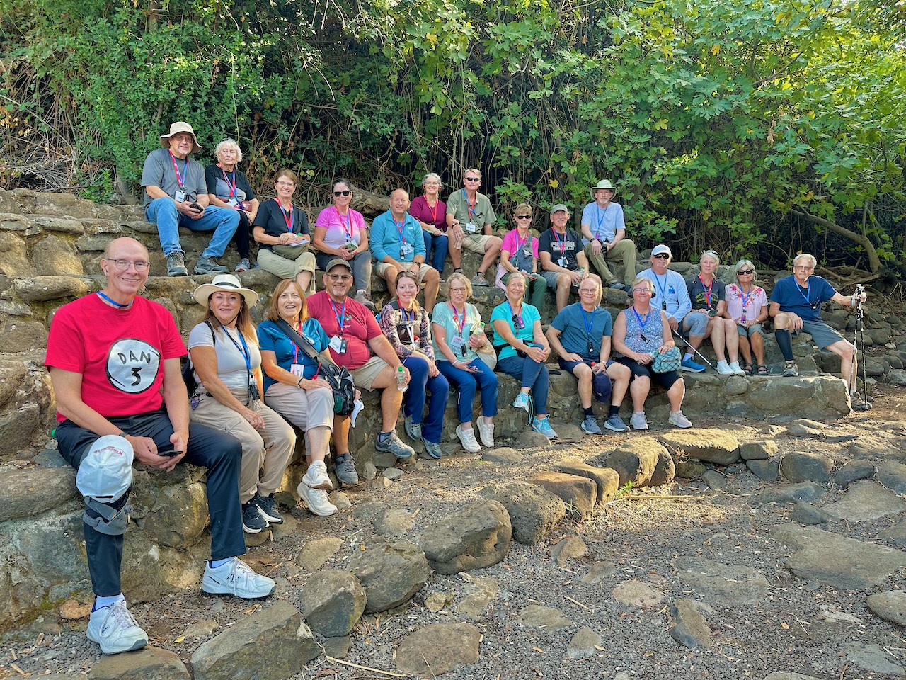 Tel Dan Nov 2025 Egypt-Jordan-Israel Tour John DeLancey