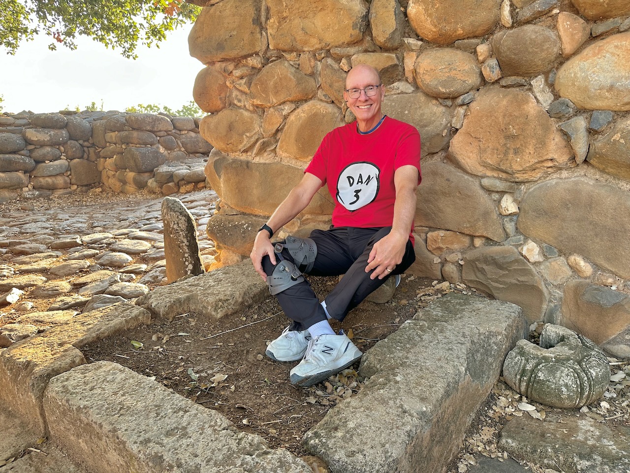 Tel Dan Nov 2025 Egypt-Jordan-Israel Tour John DeLancey