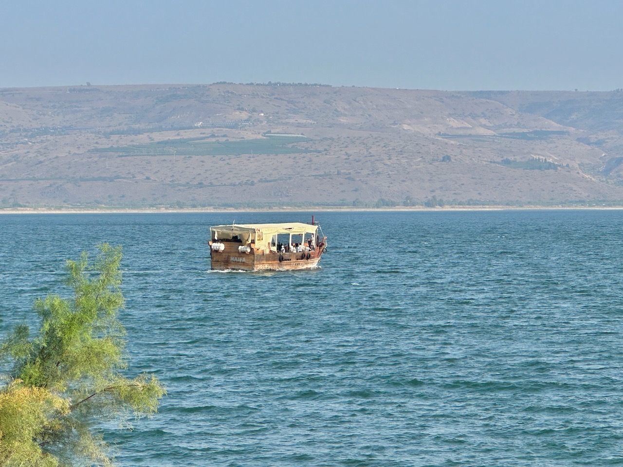 Boat Ride Nov 2025 Egypt-Jordan-Israel Tour John DeLancey
