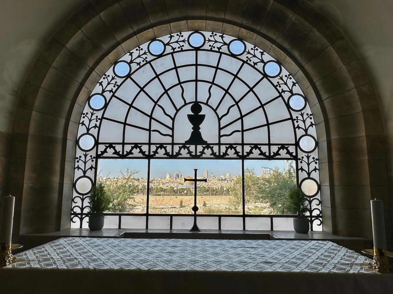 Jerusalem Mt. of Olives Nov 2025 Egypt-Jordan-Israel Tour John DeLancey