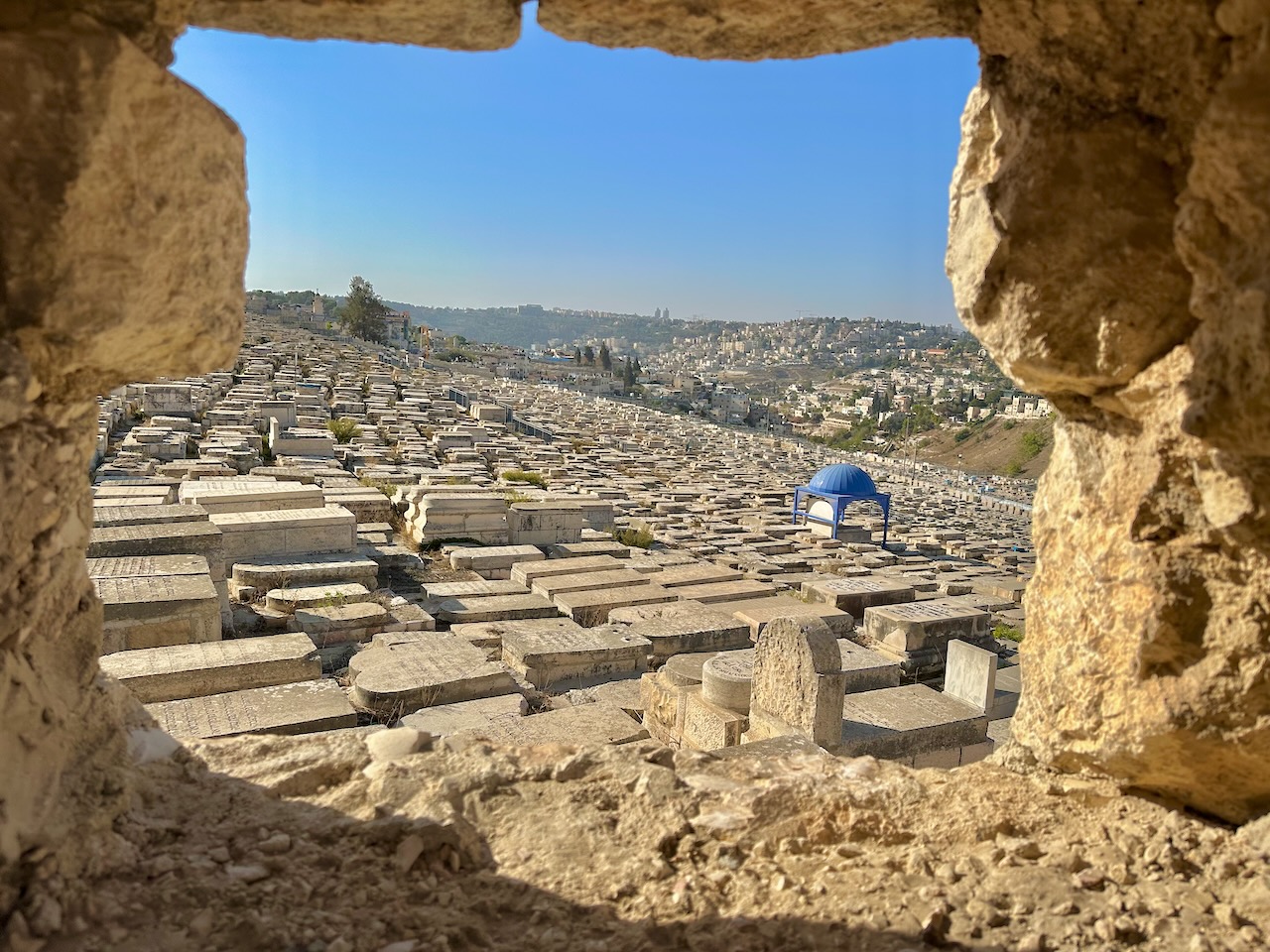 Jerusalem Mt. of Olives Nov 2025 Egypt-Jordan-Israel Tour John DeLancey