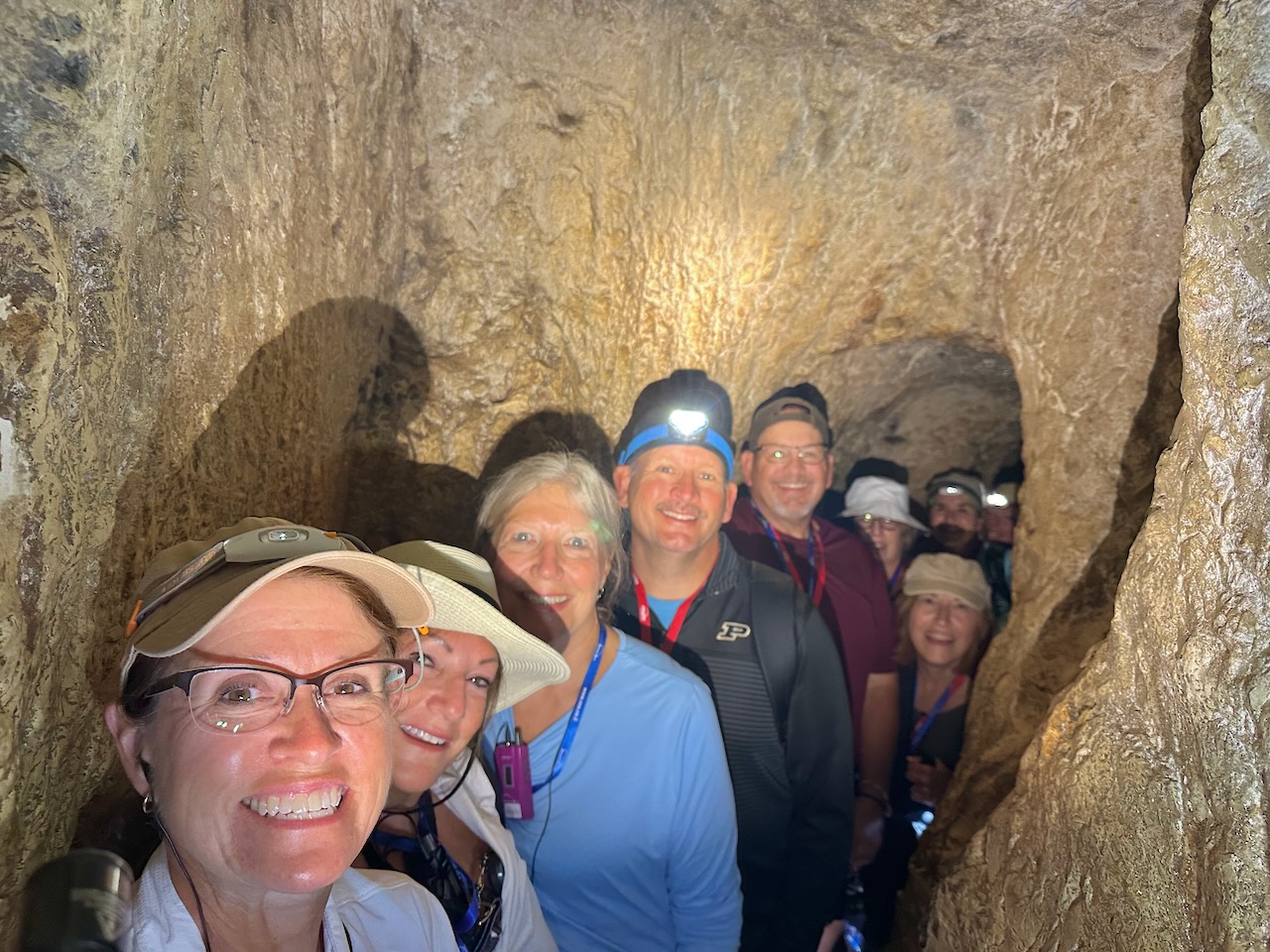 City of David Hezekiah Tunnel Nov 2025 Egypt-Jordan-Israel Tour John DeLancey