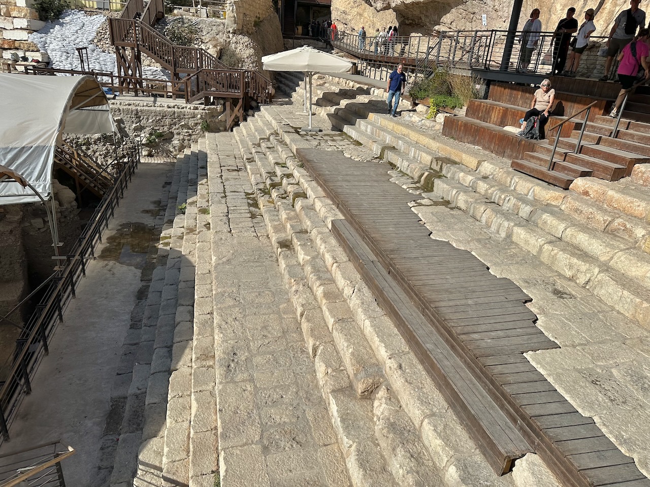 Pool of Siloam Nov 2025 Egypt-Jordan-Israel Tour John DeLancey