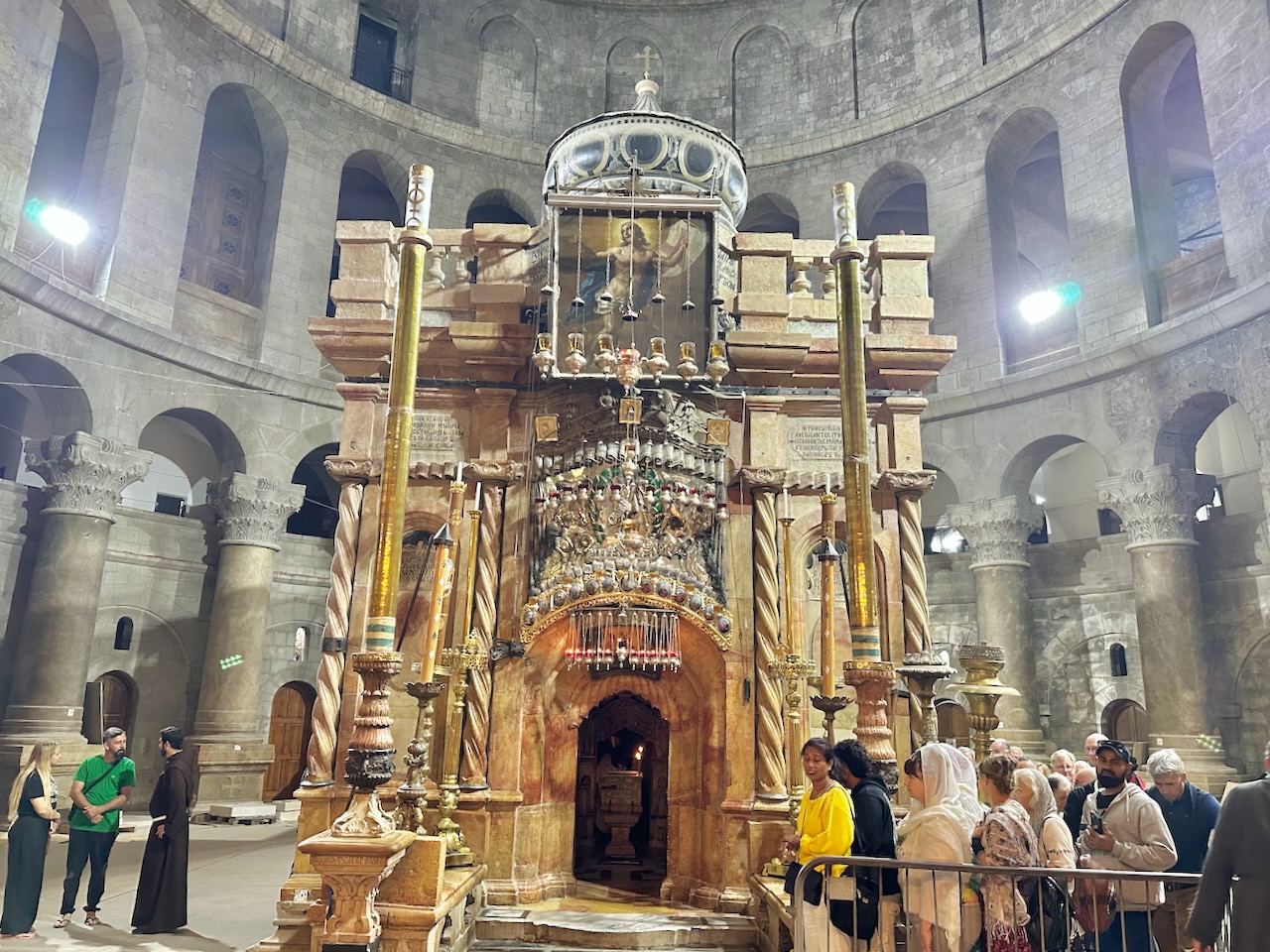 Holy Sepulcher Church Nov 2025 Egypt-Jordan-Israel Tour John DeLancey