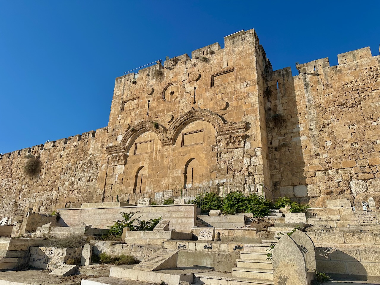 Eastern Gate Jerusalem Nov 2025 Egypt-Jordan-Israel Tour John DeLancey