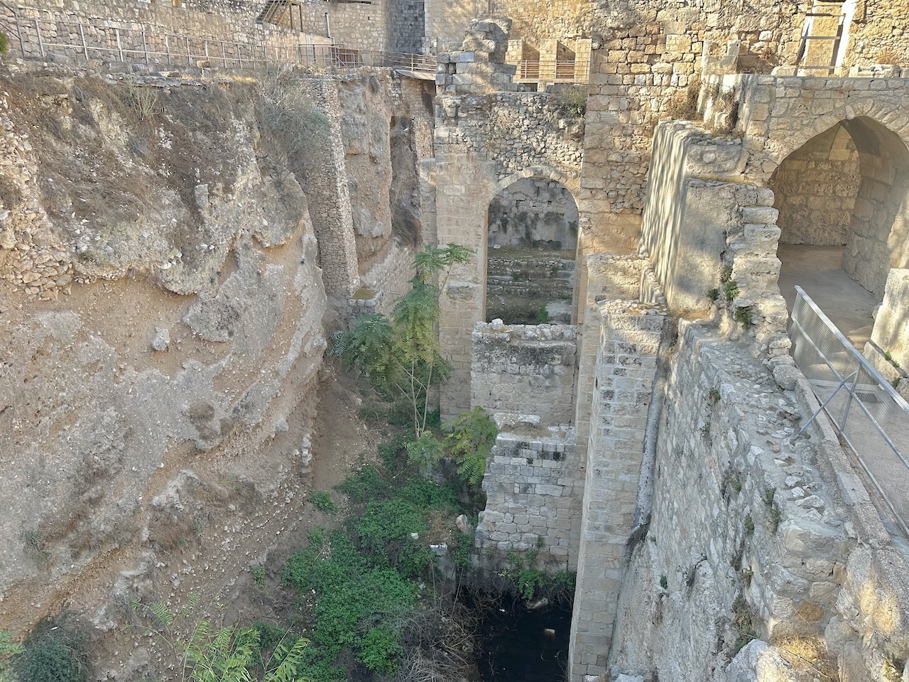 Pools of Bethesda Jerusalem Nov 2025 Egypt-Jordan-Israel Tour John DeLancey