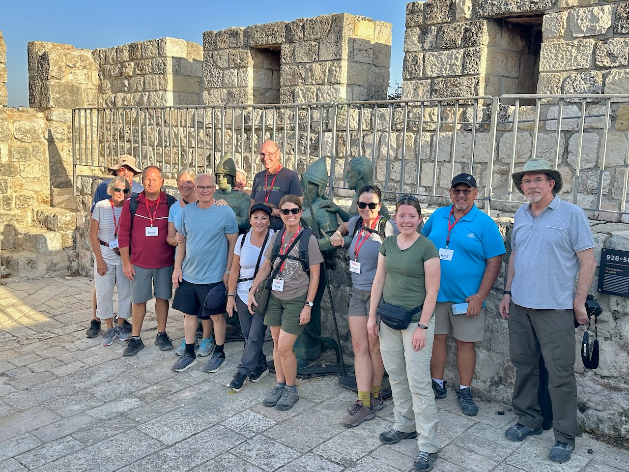 Rampart Walk Jerusalem Nov 2025 Egypt-Jordan-Israel Tour John DeLancey