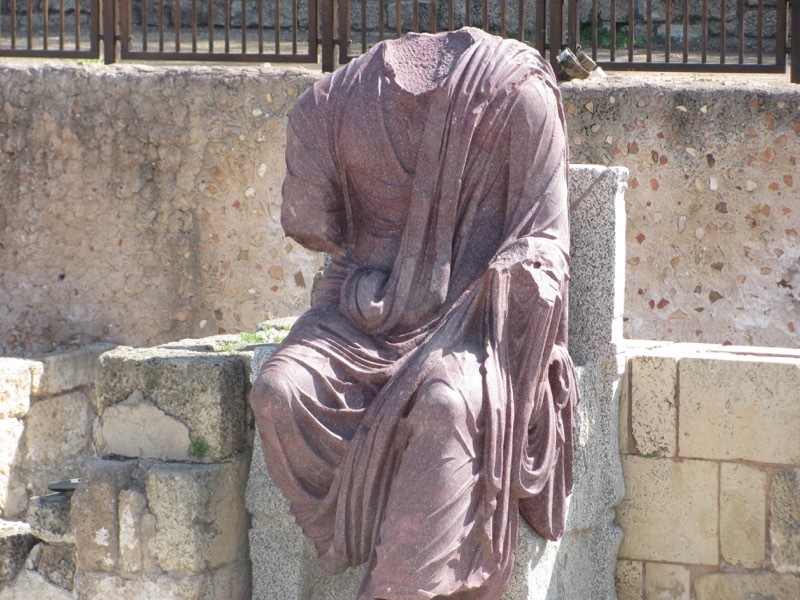 augustus statue caesarea