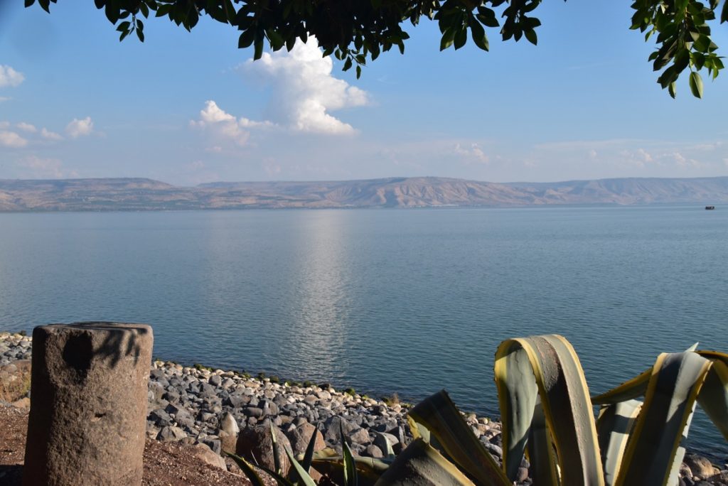 Sea of Galilee November 2018 Israel Tour with John DeLancey