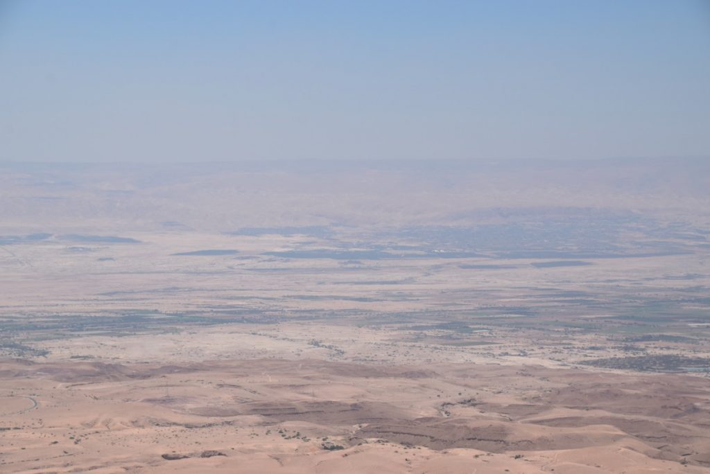 View from Mt. Nebo Jordan