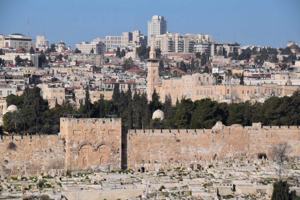 Jerusalem January 2019 Israel Tour with John Delancey of BIMT