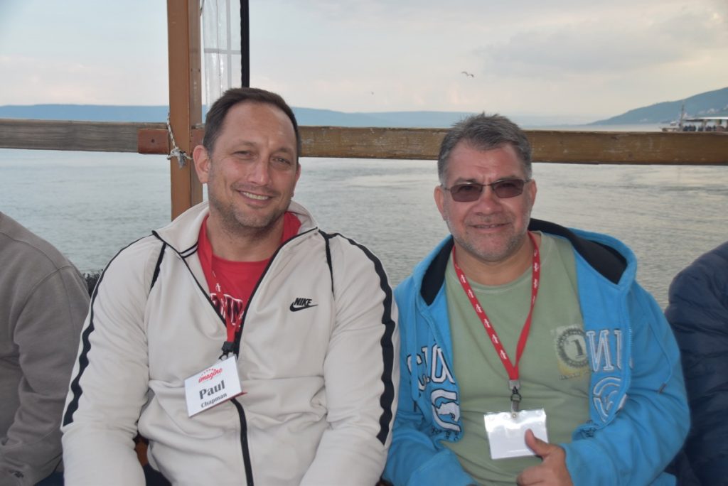 February 2019 Israel Tour Sea of Galilee John DeLancey