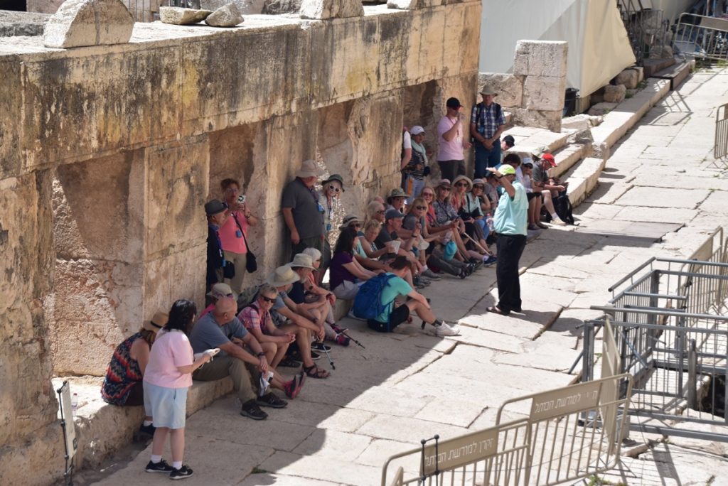 Jerusalem May 2019 Israel Tour Group with John DeLancey