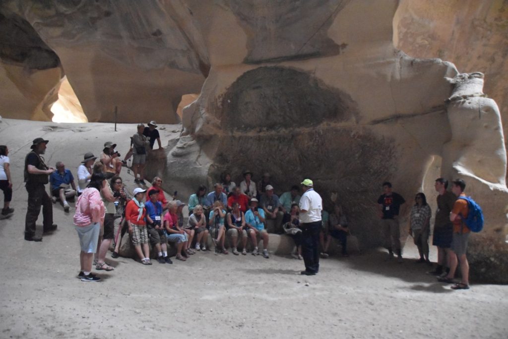 Beit Guvrin bell cave May 2019 Israel Tour with John DeLancey
