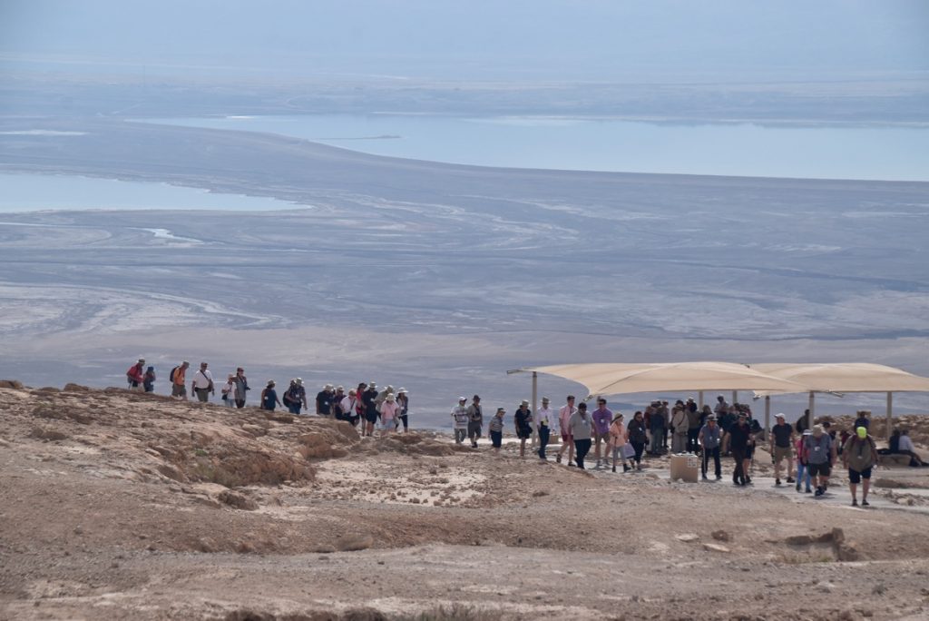 Masada May 2019 Israel Tour Group with John DeLancey