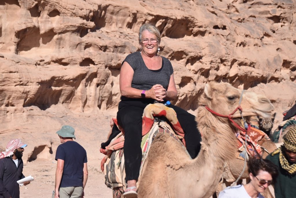 Wadi Rum June 2019 Israel Tour Group with John DeLancey