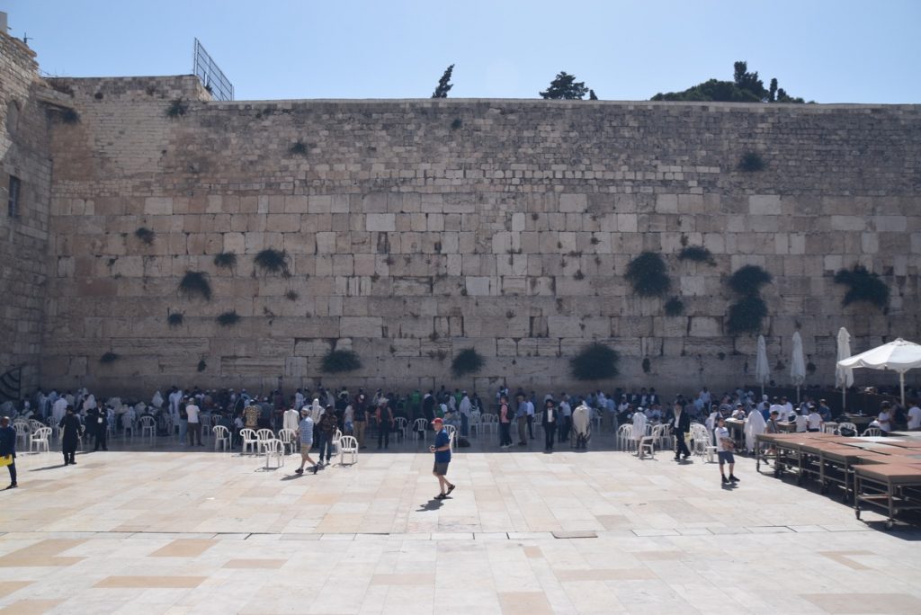 Western Wall June 2019 Israel Tour with John DeLancey 