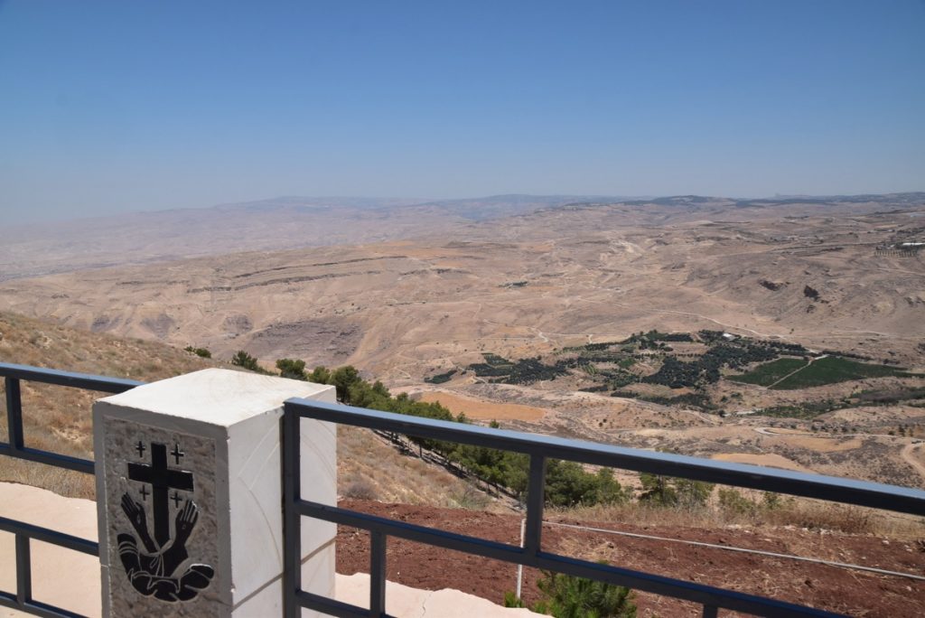 Mt. Nebo June 2019 Israel Tour Group with John DeLancey