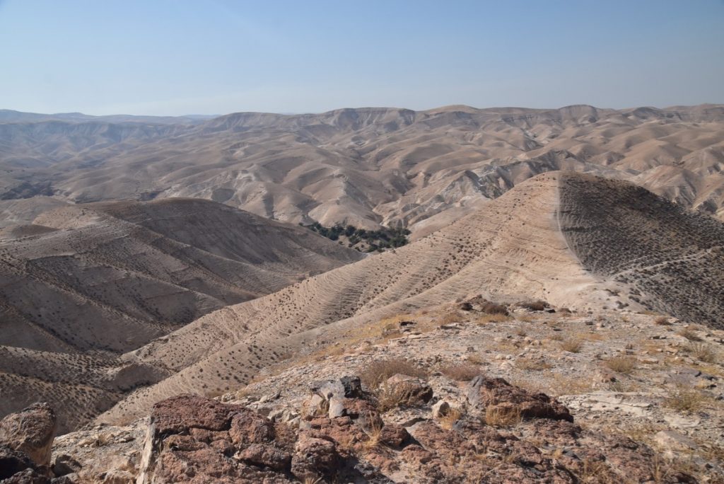 Wadi Qelt June 2019 Israel Tour Group with John DeLancey