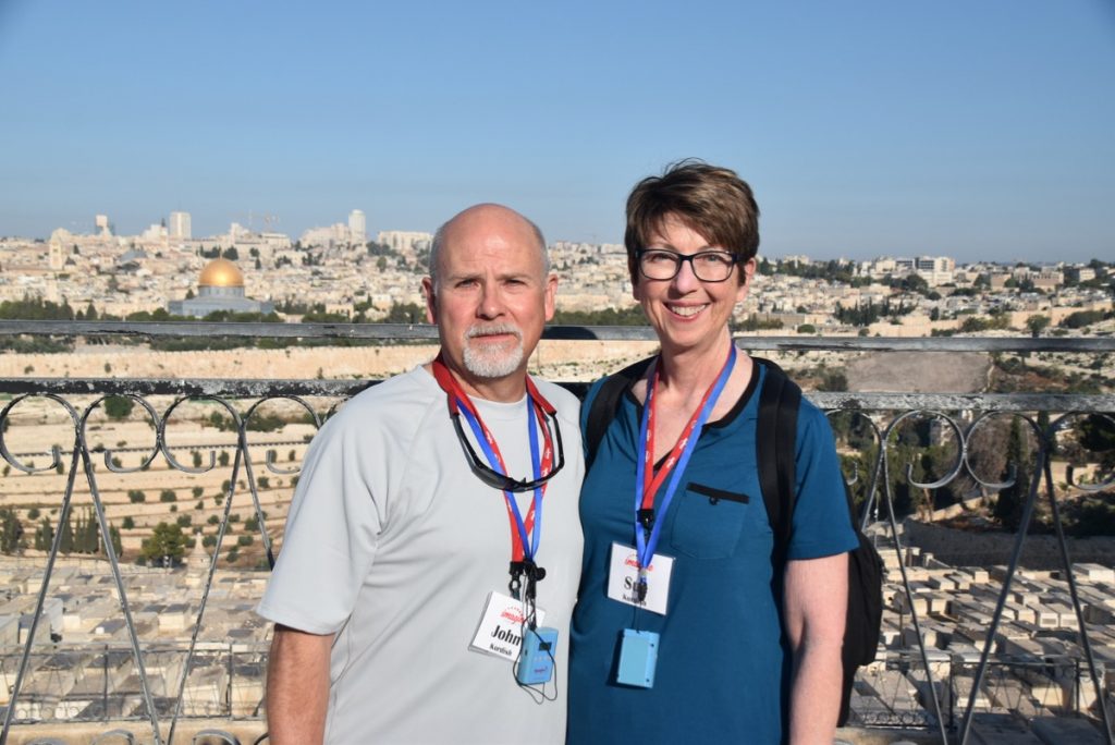 Jerusalem Sept 2019 Israel Tour Group, with John DeLancey