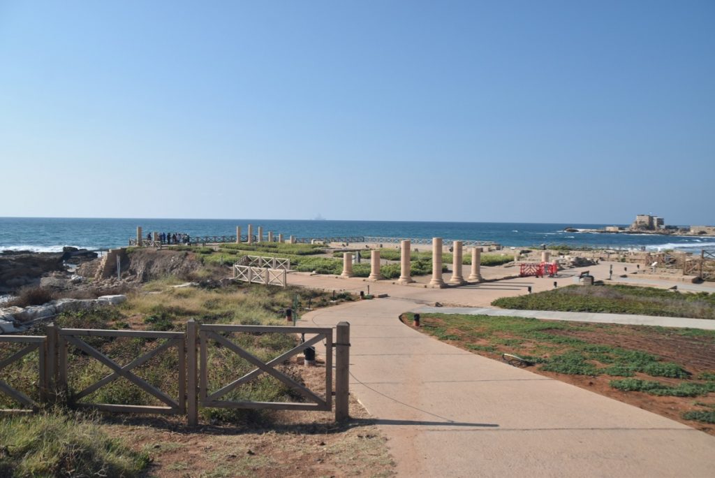 Caesarea Sept 2019 Biblical Israel Tour with John DeLancey