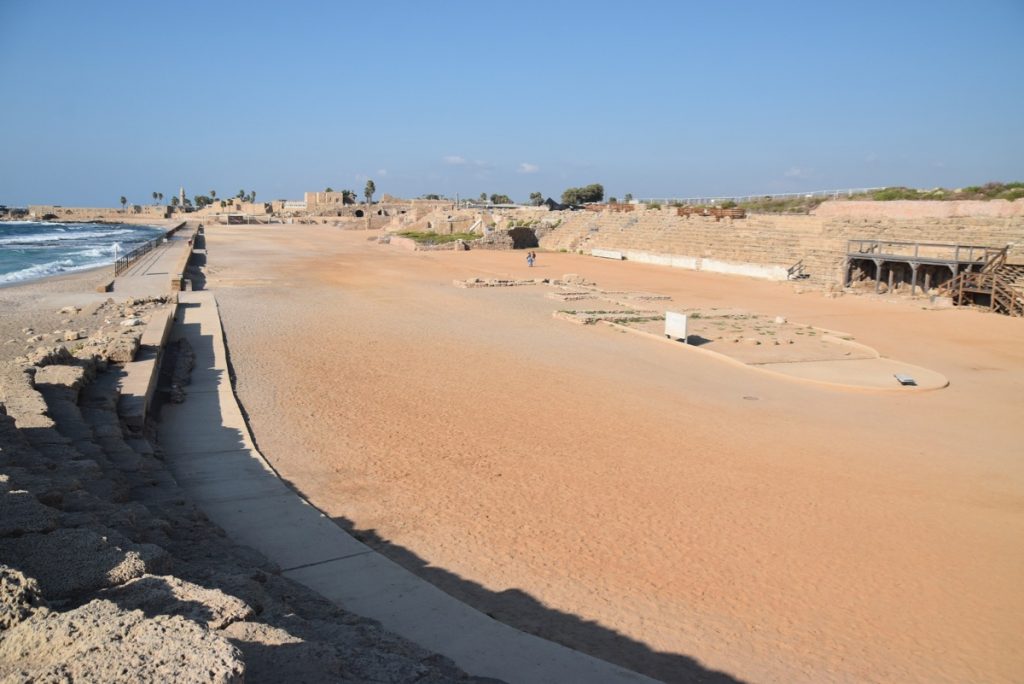Caesarea Sept 2019 Biblical Israel Tour with John DeLancey