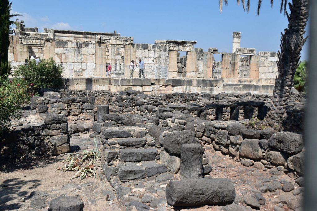 Capernaum Sept 2019 Biblical Israel Tours and John DeLancey