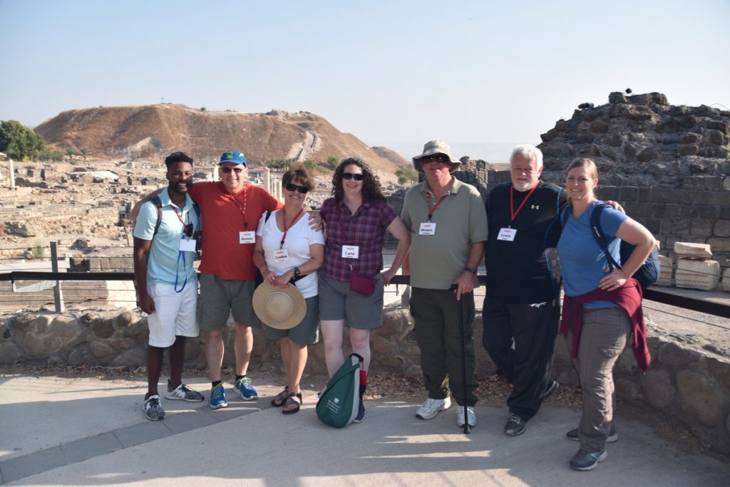 November 2019 Biblical Israel Tours group with John DeLancey