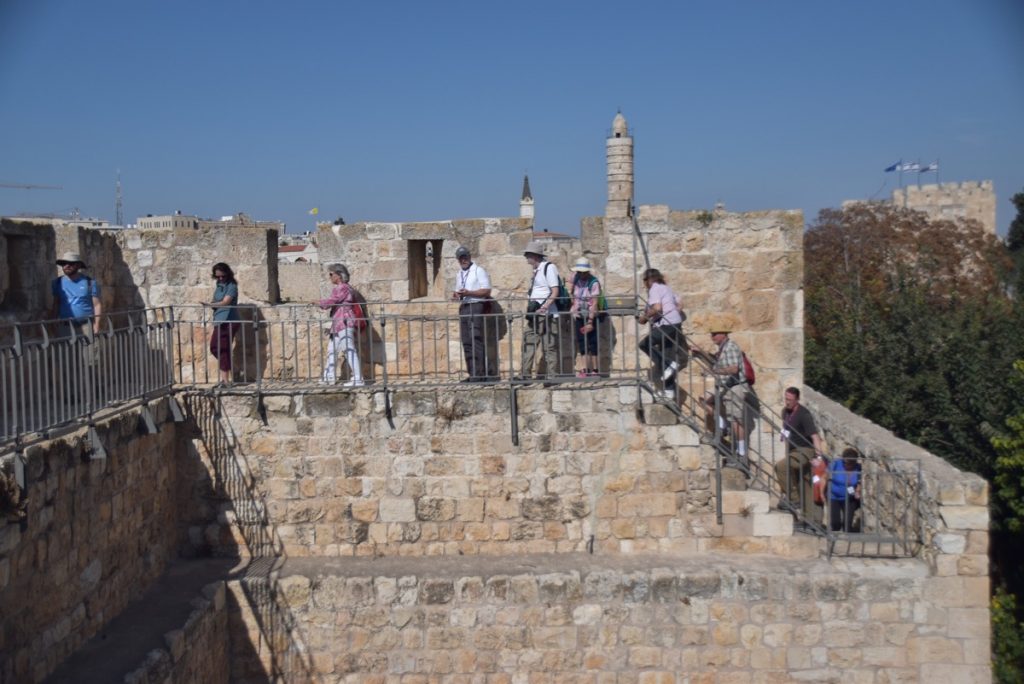 Rampart Walk Jerusalem Nov 2019 Israel Tour with John DeLancey