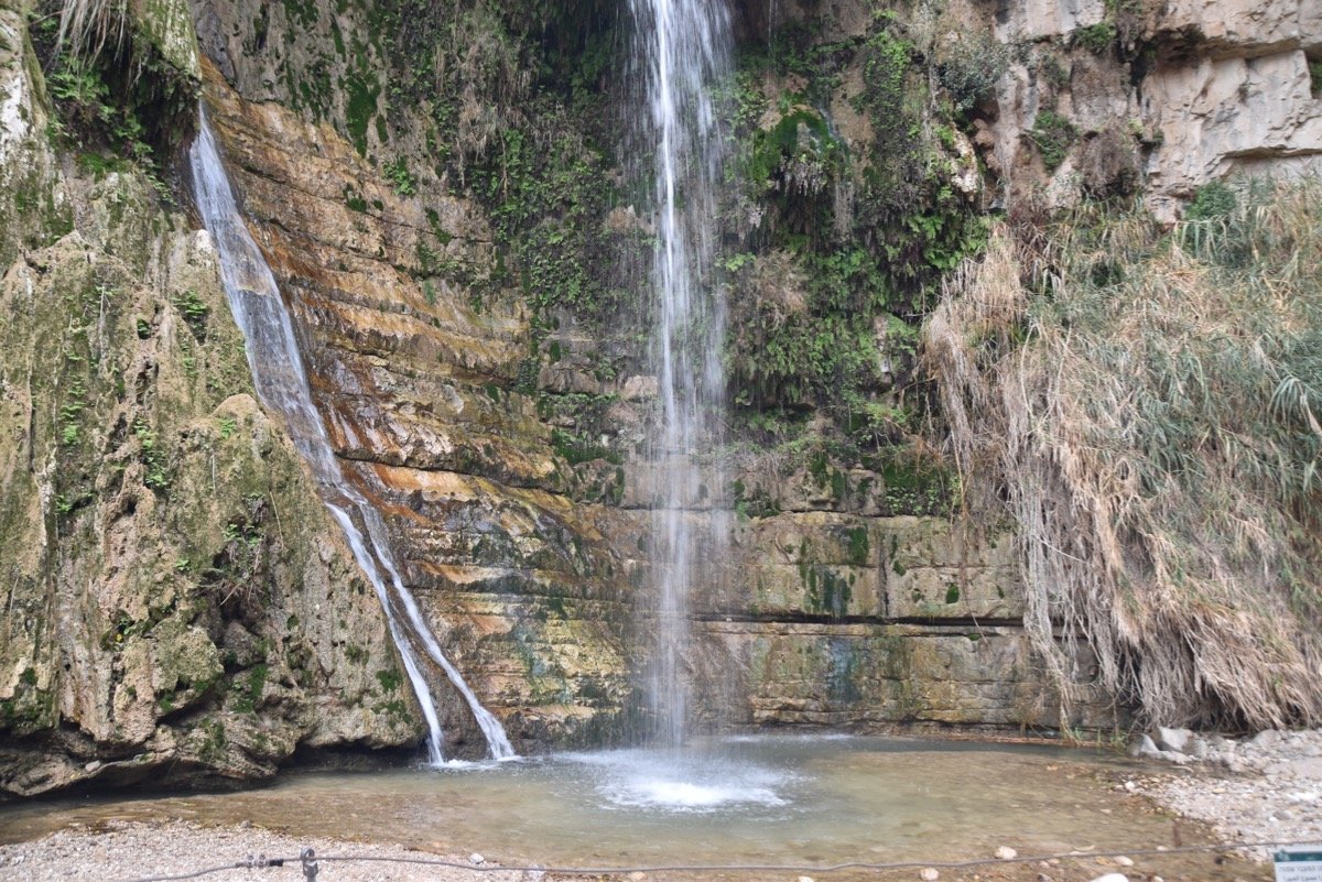 Engedi water falls