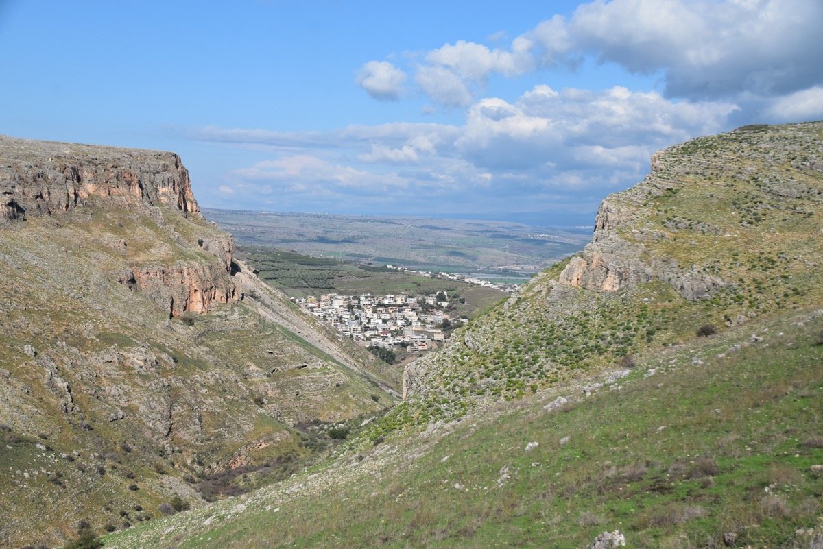 Arbel and Sea of Galilee