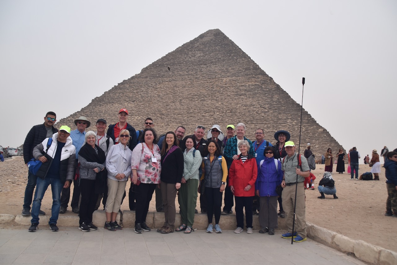 Great Pyramid Egypt Tour John DeLancey BIMT
