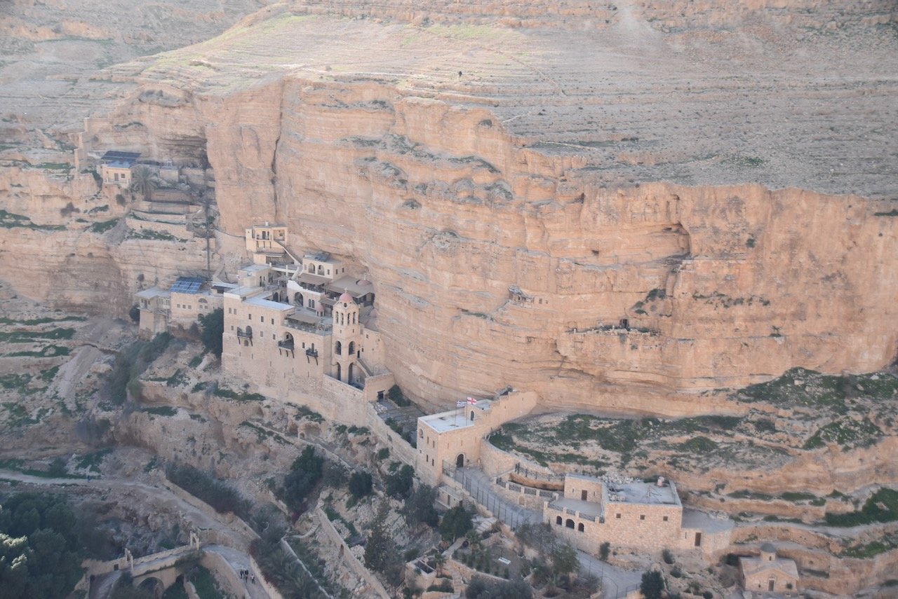 St. George Monastery Wadi Qelt Israel Tour John DeLancey