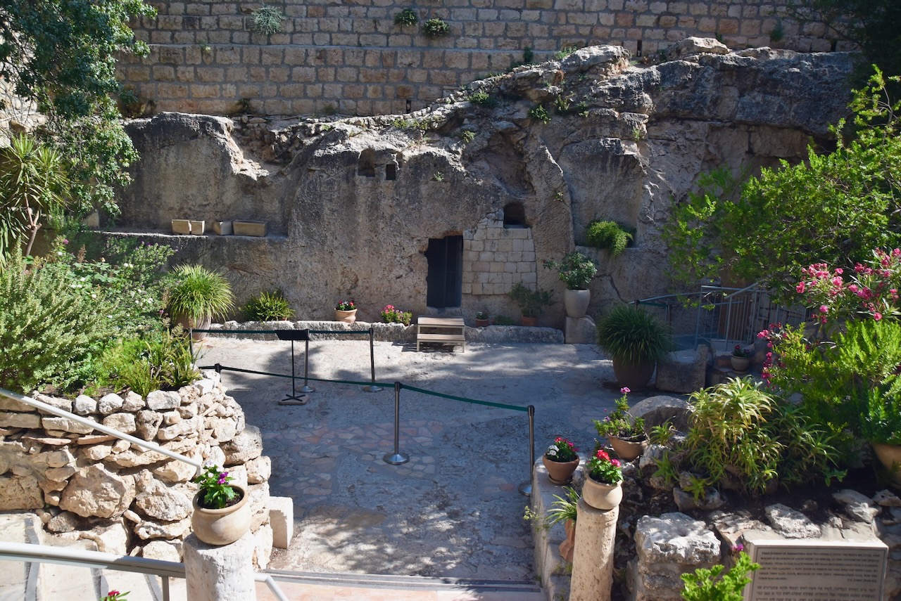 Garden Tomb June 2022 Israel Tour John DeLancey
