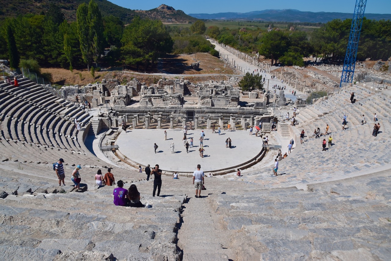 Ephesus Sept 22 Turkey Tour John DeLancey