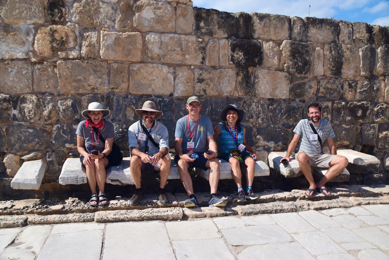 Beth Shean Sept 22 Israel Tour John DeLancey