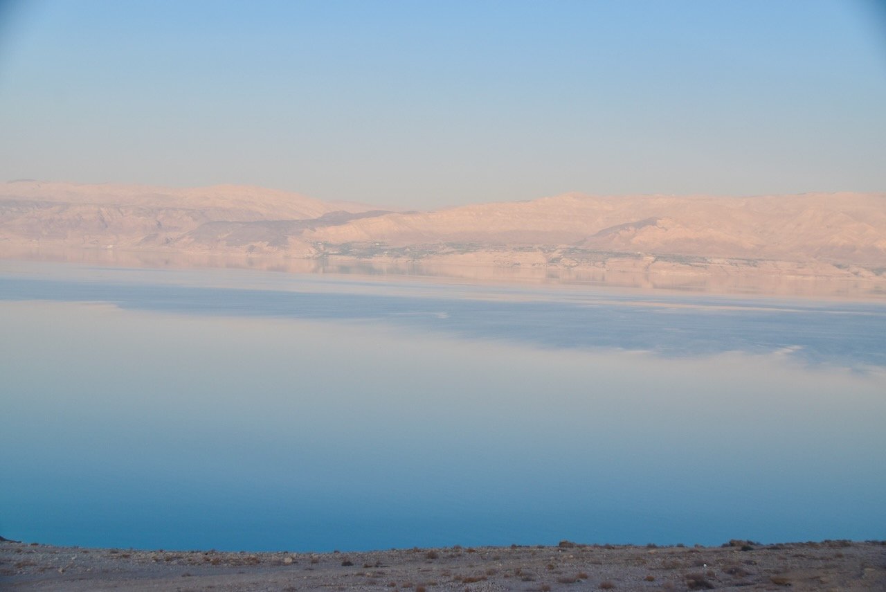 Dead Sea Sept 22 Israel Tour John DeLancey