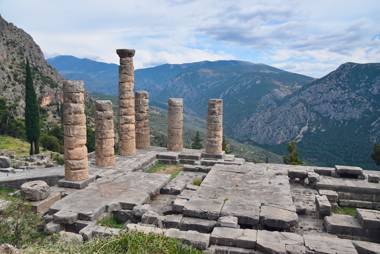 Delphi Oct 22 Greece Tour John DeLancey