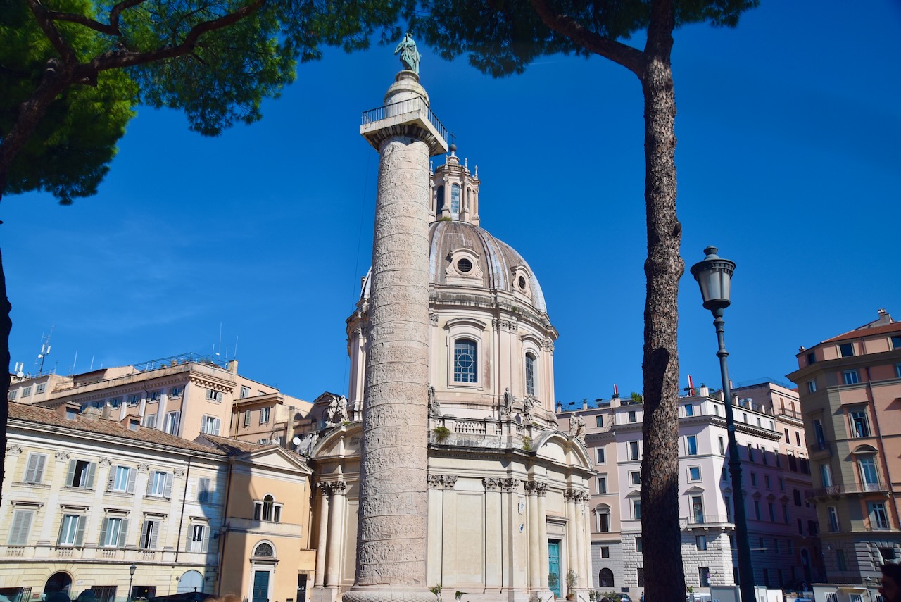 Trajan Column Rome Oct 22 Rome Tour John DeLancey