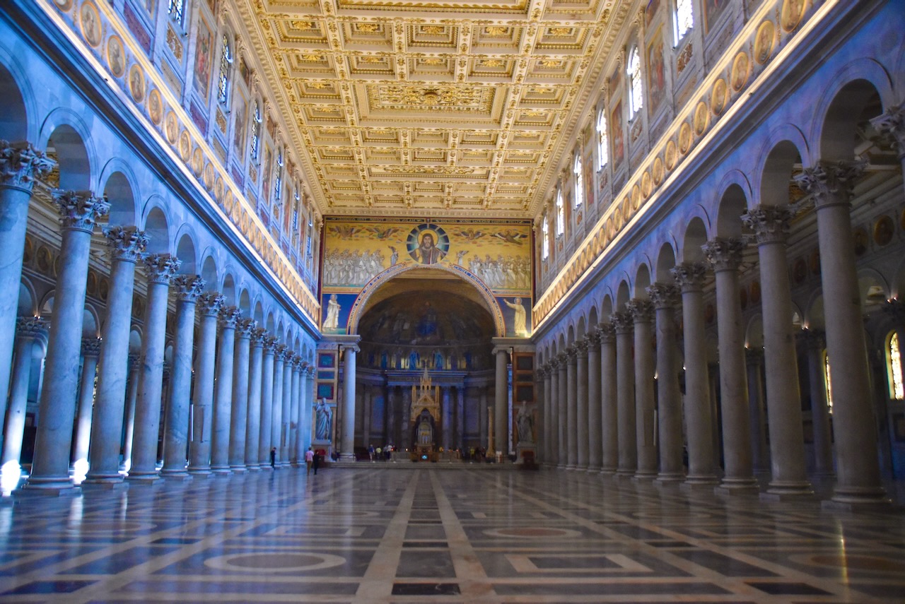 St. Paul Outside Walls Rome Oct 22 Rome Tour John DeLancey