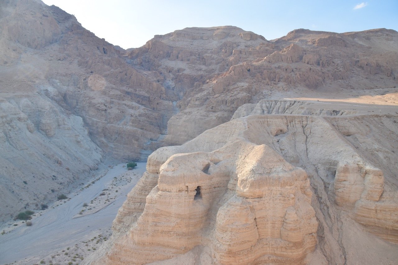 Qumran Cave 4 Nov 22 Israel Tour John DeLancey