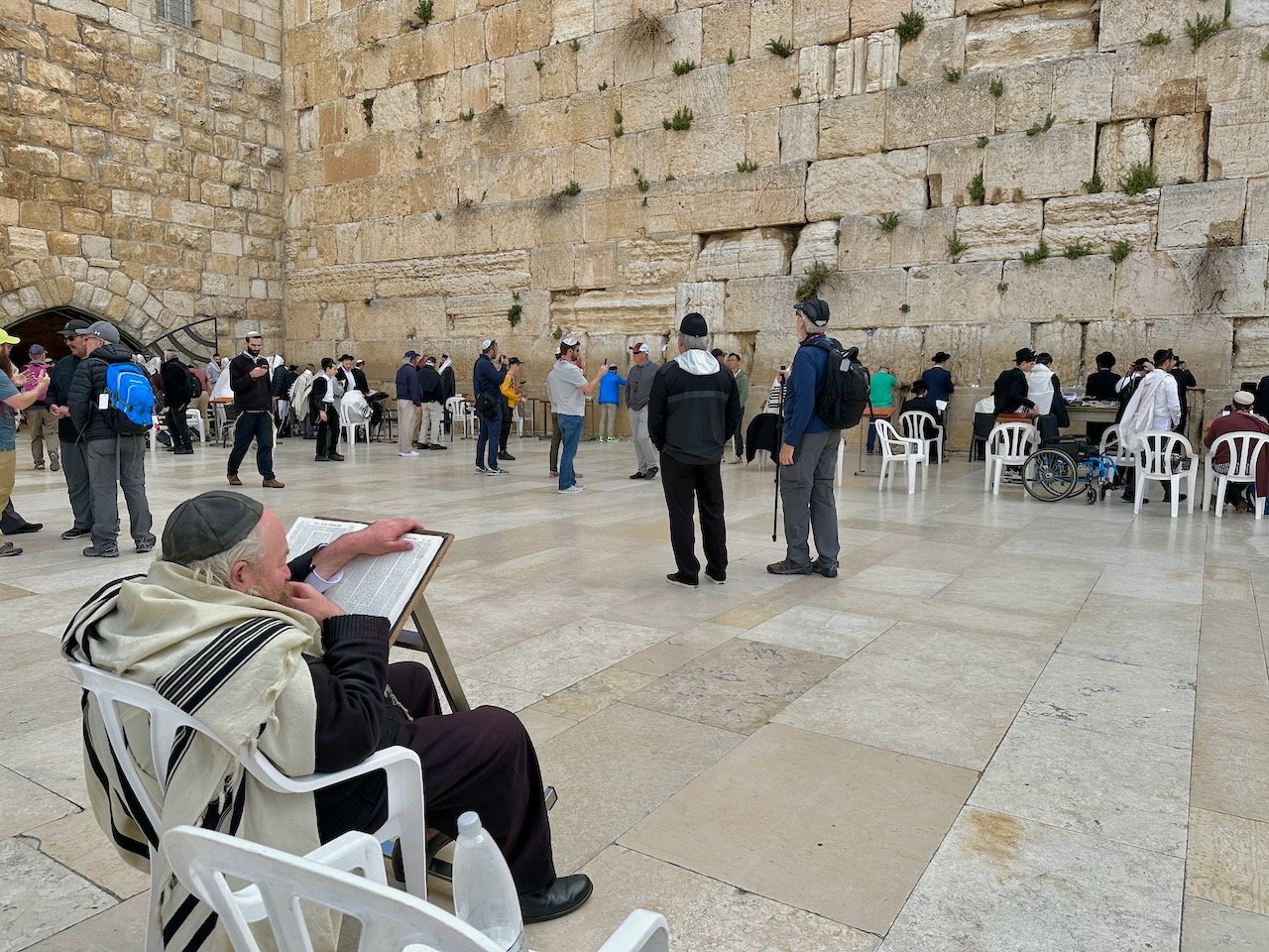 Western Wall March 23 Israel Tour John DeLancey
